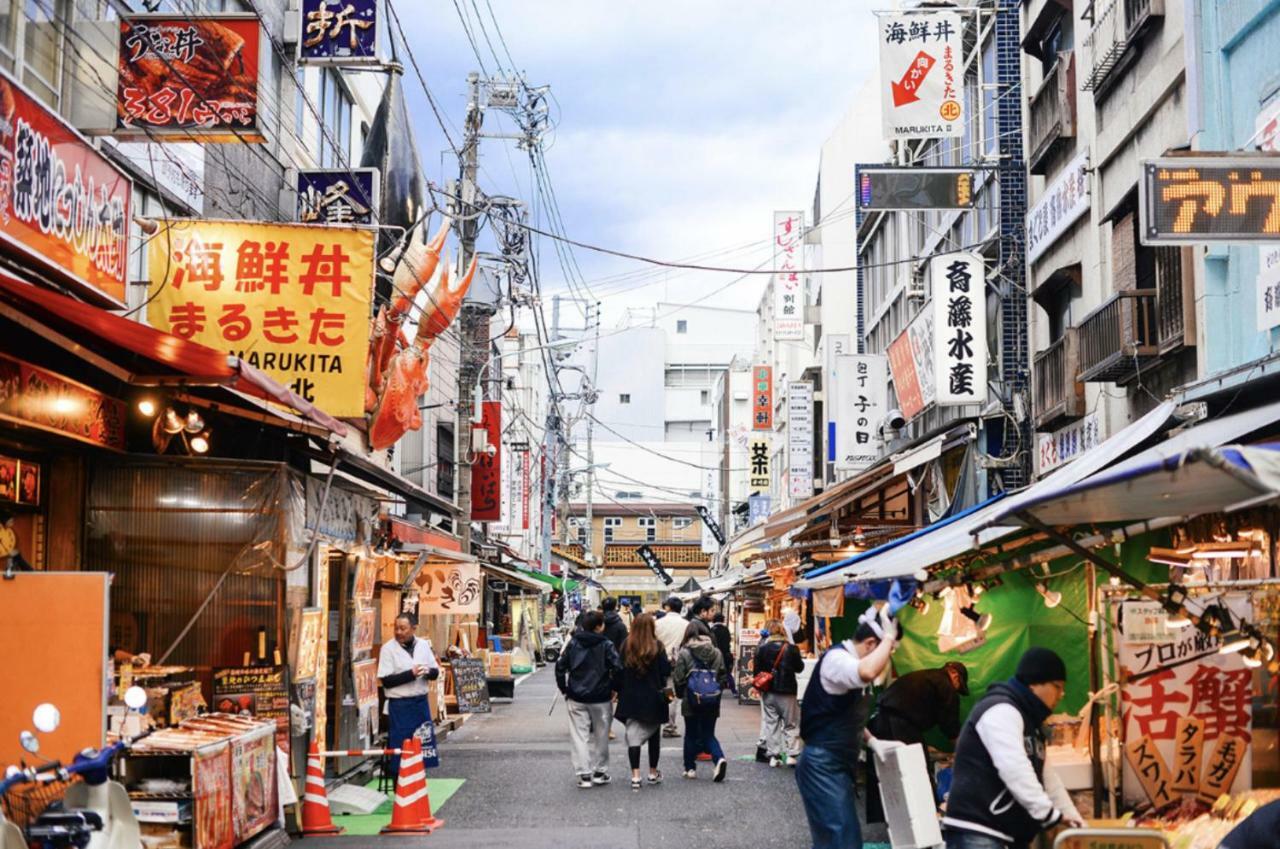 Dash Living Tsukiji طوكيو المظهر الخارجي الصورة